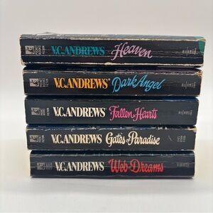 VC Andrews Casteel Family Complete Series 1-5 Complete Set Paperbacks